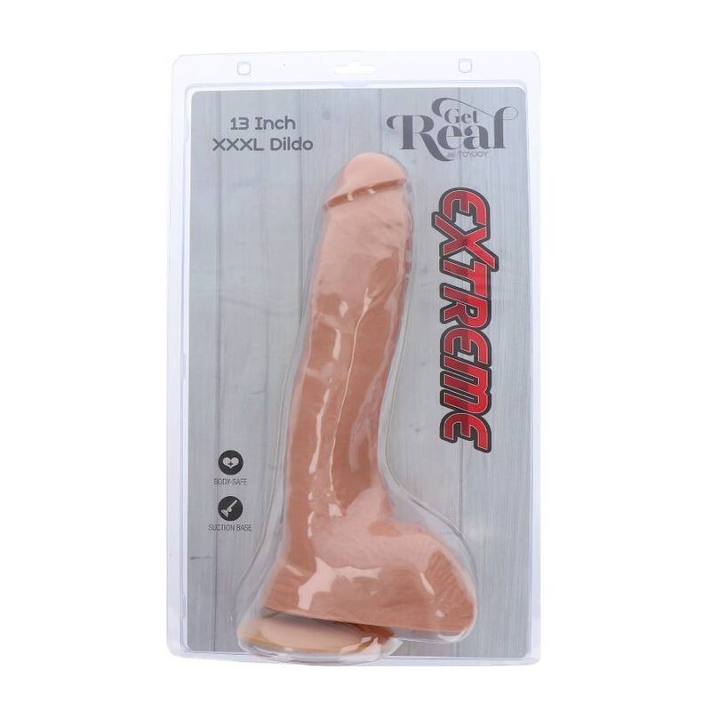 Get Real - Dildo Xxxl Estremo 34 Cm Pelle - GET REAL - Dildo Realistici | erosidea.com