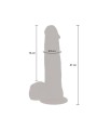 Get Real - Pelle Dildo Vibrante Con Perline Rotanti - GET REAL - Vibratori | erosidea.com