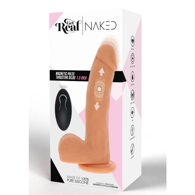 Get Real - Pulse Magnetica Fiducia Dildo Pelle - GET REAL - Vibratori | erosidea.com