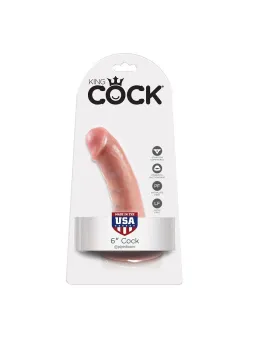 King Cock - 6 Dildo Flesh 15.2 Cm