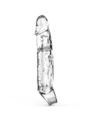 Guaina Pene Get Real 19 Cm Trasparente - GET REAL - Guaine e Prolunghe | erosidea.com