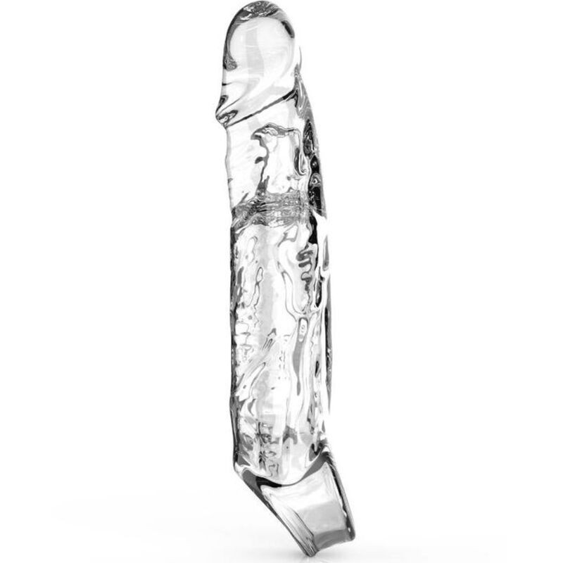 Guaina Pene Get Real 19 Cm Trasparente - GET REAL - Guaine e Prolunghe | erosidea.com