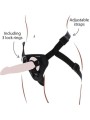 Get Real - Imbragatura Con Cinturino Nera - GET REAL - Strap-on e Imbracature | erosidea.com