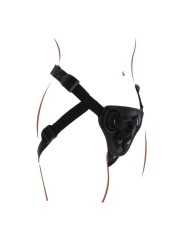 Get Real - Imbragatura Con Cinturino Nera - GET REAL - Strap-on e Imbracature | erosidea.com