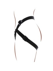 Get Real - Imbragatura Con Cinturino Nera - GET REAL - Strap-on e Imbracature | erosidea.com