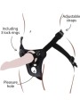 Strap On Get Real Imbracatura Con Cinturino Nera - GET REAL - Strap-on e Imbracature | erosidea.com