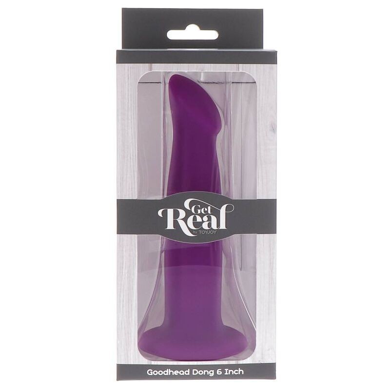 Dildo Get Real Goodhead Dong 12 Cm Viola Per Strap On - GET REAL - Strap-on e Imbracature | erosidea.com