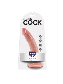 King Cock - 7 Dildo Carne 17.8 Cm