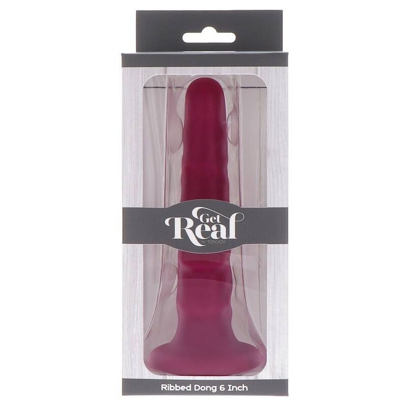 Get Real - Dong A Coste 12 Cm Rosso - GET REAL - Dildo Realistici | erosidea.com