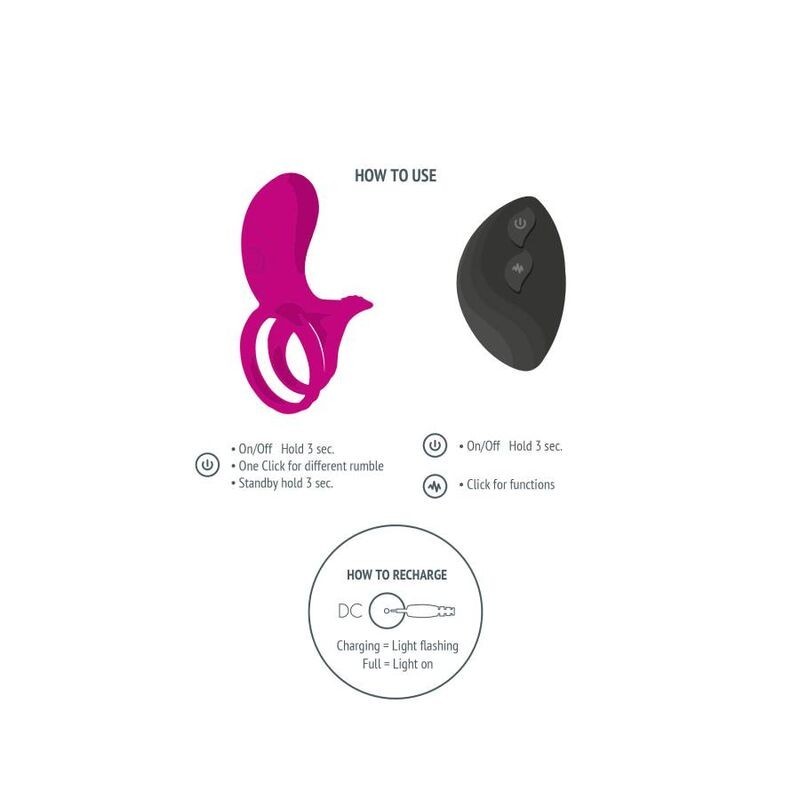 Xocoon - Anello Stimolatore Di Coppia Fucsia - XOCOON - Anelli Fallici | erosidea.com