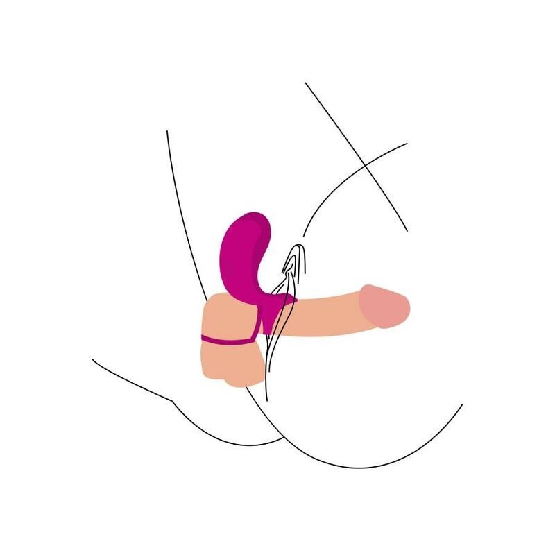 Xocoon - Anello Stimolatore Di Coppia Fucsia - XOCOON - Anelli Fallici | erosidea.com