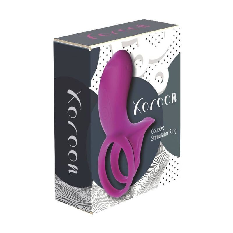 Xocoon - Anello Stimolatore Di Coppia Fucsia - XOCOON - Anelli Fallici | erosidea.com