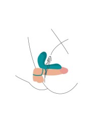 Xocoon - Anello Vibratore Per Coppia Verde - XOCOON - Anelli Fallici | erosidea.com