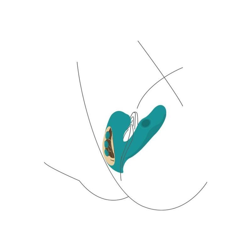 Xocoon - Stimolatore Eternal Love Vibe Verde - XOCOON - Succhia Clitoride | erosidea.com