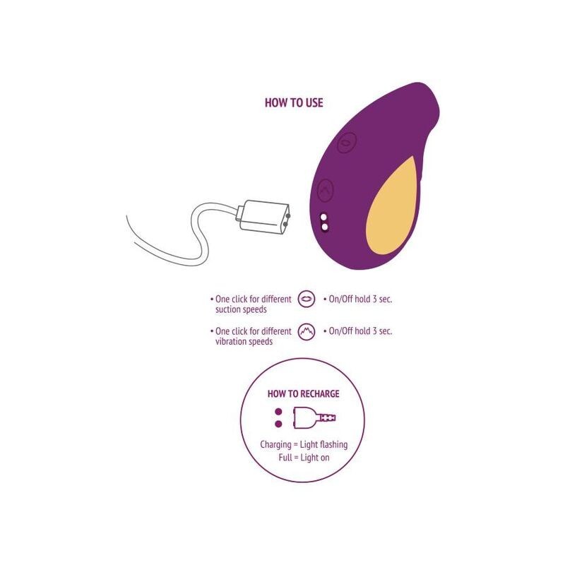 Xocoon - Stimolatore Di Amore Divino Viola - XOCOON - Stimolatori | erosidea.com