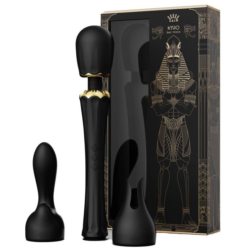 Wand Massaggiatore Kyro Zalo Nero - ZALO - Magic Wand | erosidea.com