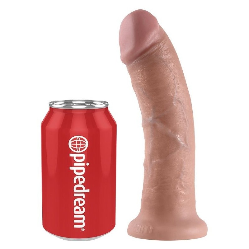 King Cock - 8 Dildo Flesh 20.3 Cm - KING COCK - Dildo Realistici | erosidea.com