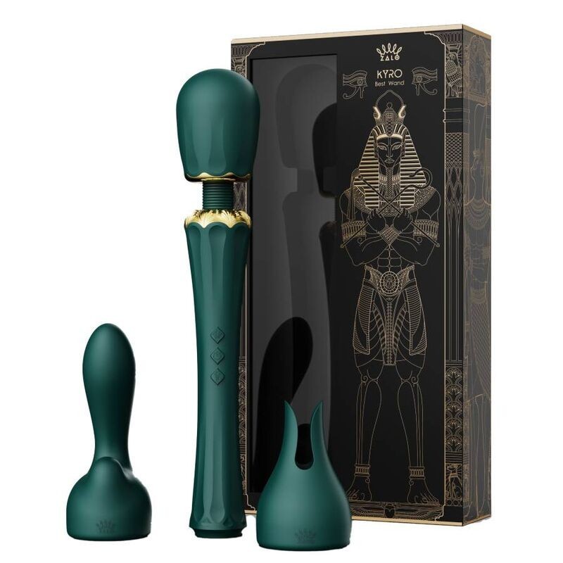 Wand Massaggiatore Kyro Zalo Verde - ZALO - Magic Wand | erosidea.com