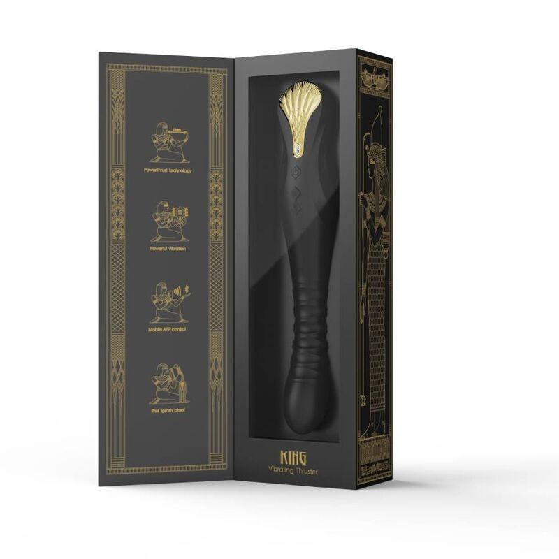 Zalo - King Thruster Nero - ZALO - Vibratori | erosidea.com