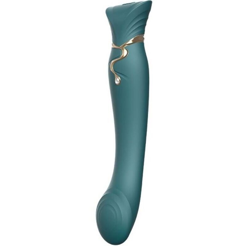 Zalo - Queen G-Spot Puls Wave Vibe Verde - ZALO - Vibratori punto G | erosidea.com