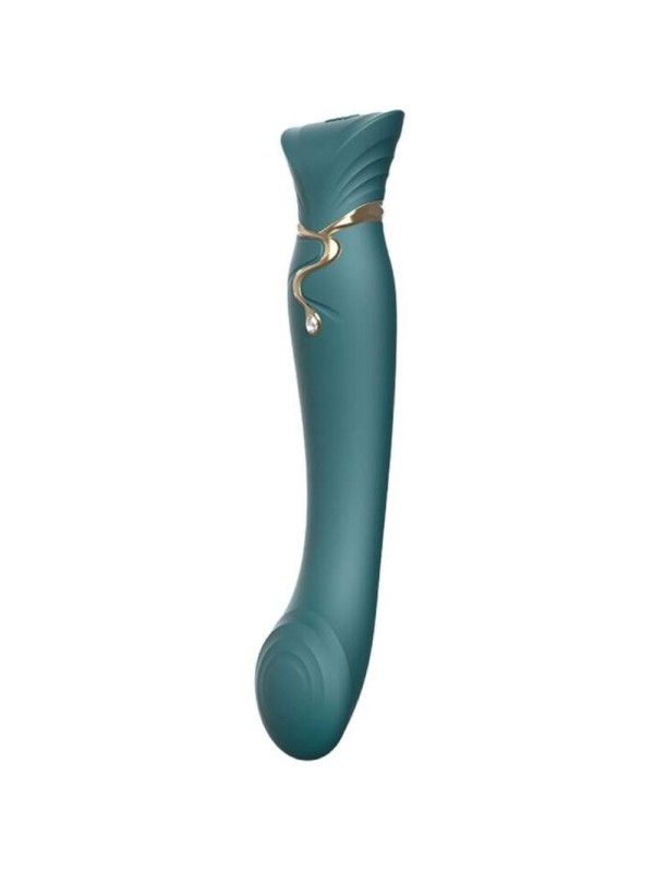 Zalo - Queen G-Spot Puls Wave Vibe Verde - ZALO - Vibratori punto G | erosidea.com