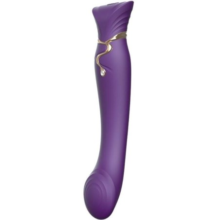 Zalo - Queen G-Spot Puls Wave Vibe Viola - ZALO - Vibratori punto G | erosidea.com