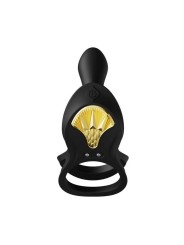 Zalo - Anello Per Coppie Vibranti Bayek Nero - ZALO - Anelli Fallici | erosidea.com
