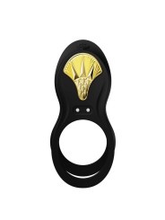Zalo - Anello Per Coppie Vibranti Bayek Nero - ZALO - Anelli Fallici | erosidea.com