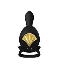 Zalo - Anello Per Coppie Vibranti Bayek Nero - ZALO - Anelli Fallici | erosidea.com