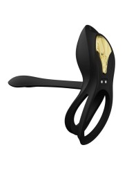 Zalo - Anello Per Coppie Vibranti Bayek Nero - ZALO - Anelli Fallici | erosidea.com