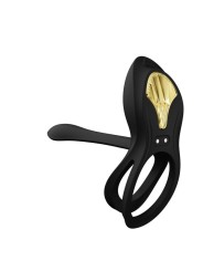 Zalo - Anello Per Coppie Vibranti Bayek Nero - ZALO - Anelli Fallici | erosidea.com