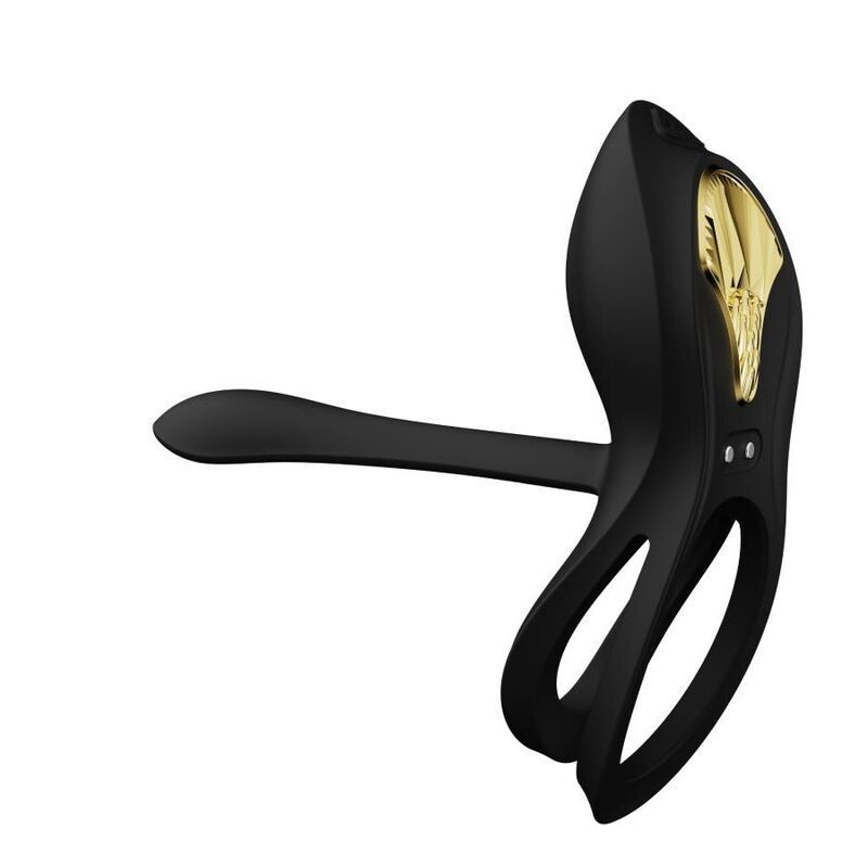 Zalo - Anello Per Coppie Vibranti Bayek Nero - ZALO - Anelli Fallici | erosidea.com