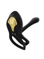 Zalo - Anello Per Coppie Vibranti Bayek Nero - ZALO - Anelli Fallici | erosidea.com