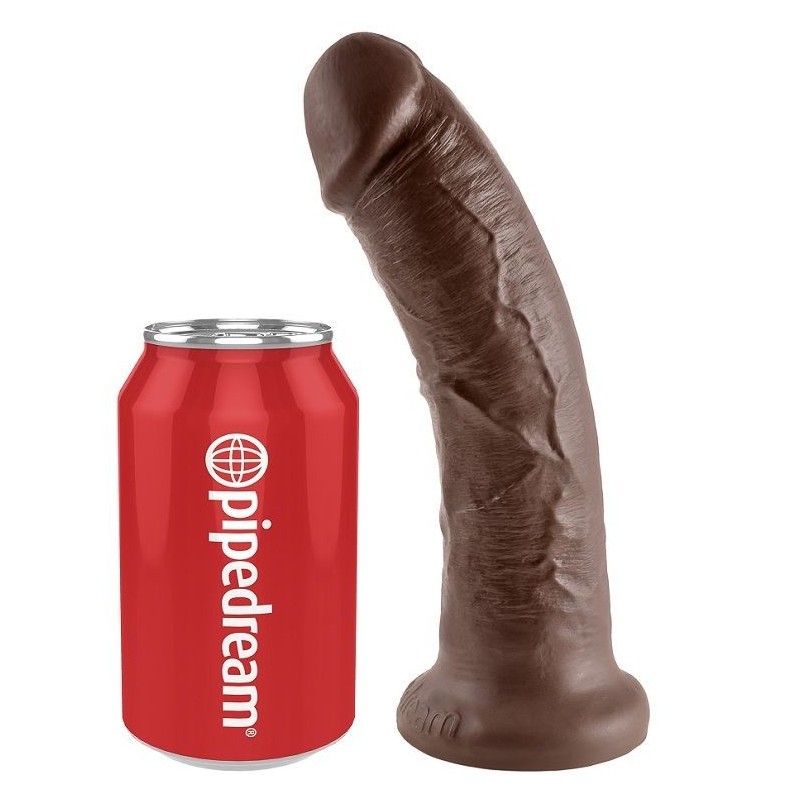 King Cock - 8 Dildo Marrone 20.3 Cm - KING COCK - Dildo Realistici | erosidea.com