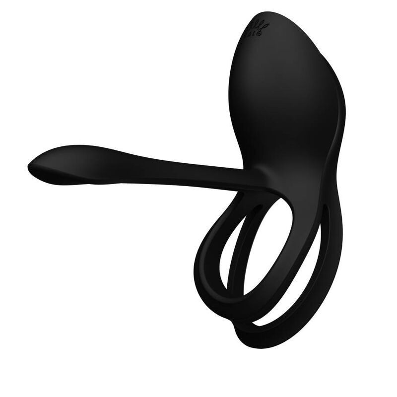Zalo - Anello Per Coppie Vibranti Bayek Nero - ZALO - Anelli Fallici | erosidea.com