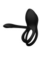 Zalo - Anello Per Coppie Vibranti Bayek Nero - ZALO - Anelli Fallici | erosidea.com