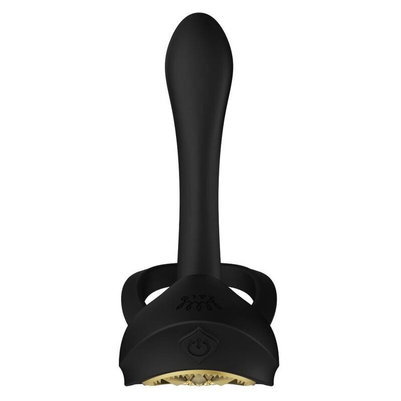 Zalo - Anello Per Coppie Vibranti Bayek Nero - ZALO - Anelli Fallici | erosidea.com