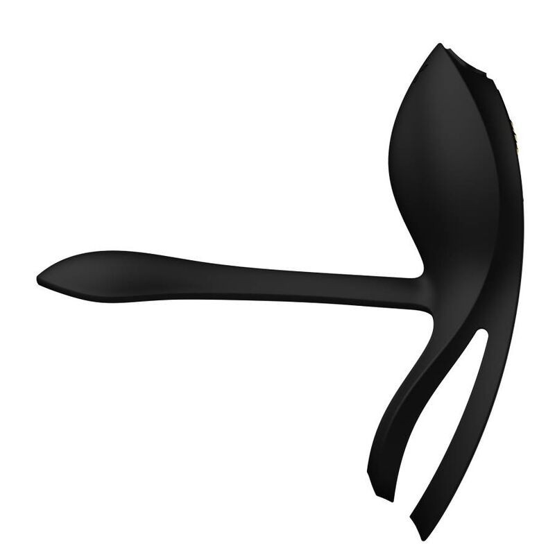 Zalo - Anello Per Coppie Vibranti Bayek Nero - ZALO - Anelli Fallici | erosidea.com