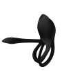 Zalo - Anello Per Coppie Vibranti Bayek Nero - ZALO - Anelli Fallici | erosidea.com