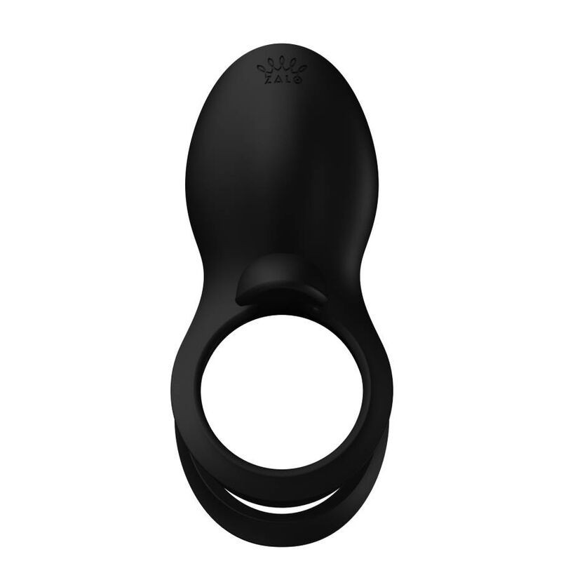 Zalo - Anello Per Coppie Vibranti Bayek Nero - ZALO - Anelli Fallici | erosidea.com