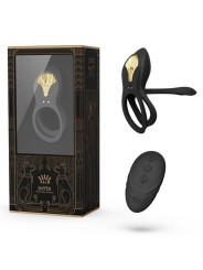 Zalo - Anello Per Coppie Vibranti Bayek Nero - ZALO - Anelli Fallici | erosidea.com