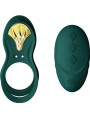 Zalo - Anello Per Coppie Vibranti Bayek Verde - ZALO - Anelli Fallici | erosidea.com
