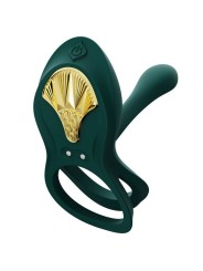 Zalo - Anello Per Coppie Vibranti Bayek Verde - ZALO - Anelli Fallici | erosidea.com