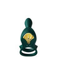 Zalo - Anello Per Coppie Vibranti Bayek Verde - ZALO - Anelli Fallici | erosidea.com