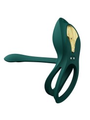 Zalo - Anello Per Coppie Vibranti Bayek Verde - ZALO - Anelli Fallici | erosidea.com