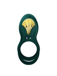 Zalo - Anello Per Coppie Vibranti Bayek Verde - ZALO - Anelli Fallici | erosidea.com