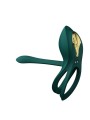 Zalo - Anello Per Coppie Vibranti Bayek Verde - ZALO - Anelli Fallici | erosidea.com