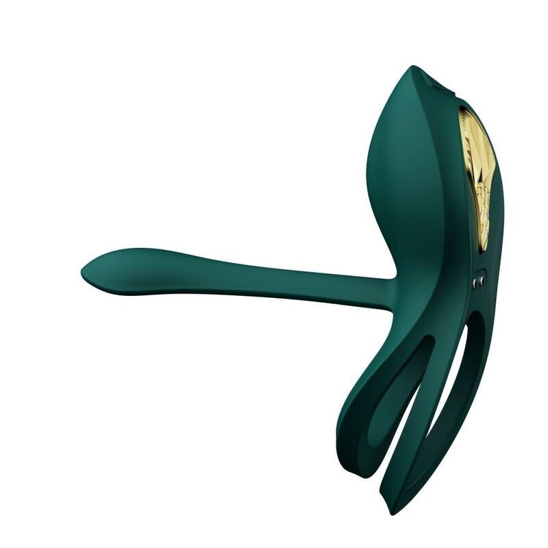 Zalo - Anello Per Coppie Vibranti Bayek Verde - ZALO - Anelli Fallici | erosidea.com