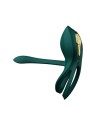 Zalo - Anello Per Coppie Vibranti Bayek Verde - ZALO - Anelli Fallici | erosidea.com