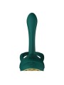 Zalo - Anello Per Coppie Vibranti Bayek Verde - ZALO - Anelli Fallici | erosidea.com